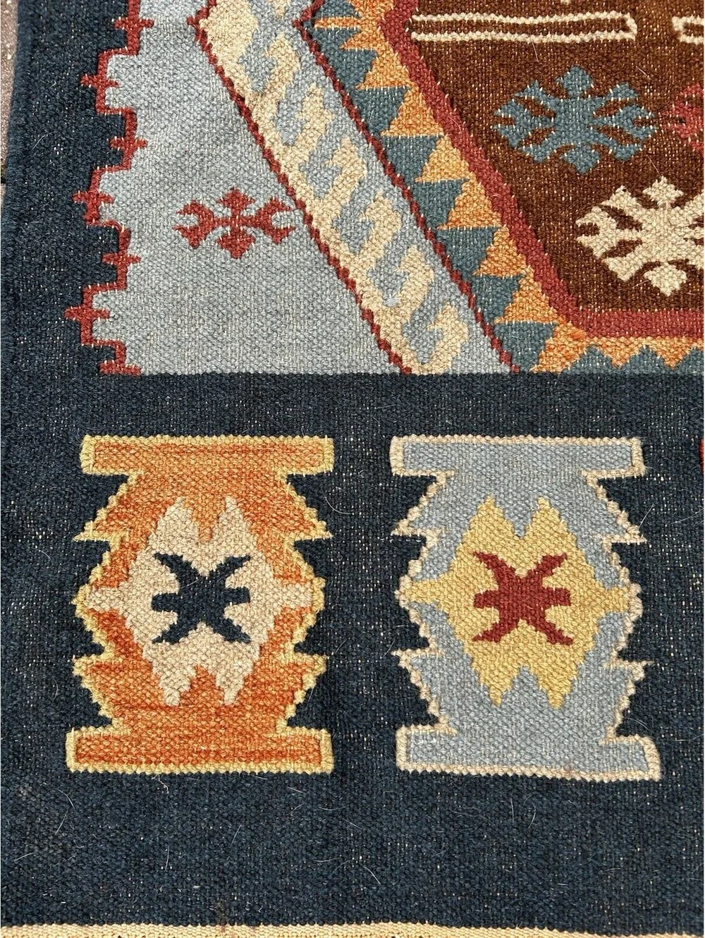 Vintage Hand Woven Turkish Carpet 120